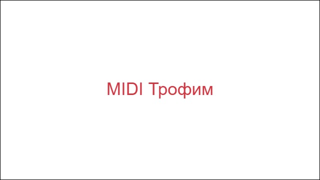 MIDI Трофим
