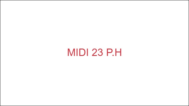 MIDI 23 P.H