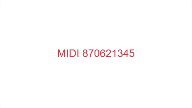 MIDI 870621345