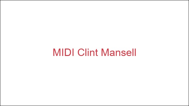 MIDI Clint Mansell