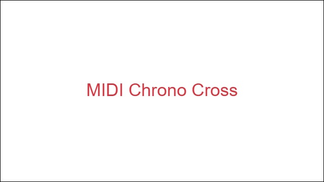 MIDI Chrono Cross