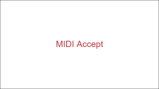 MIDI Accept