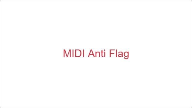 MIDI Anti Flag