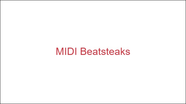 MIDI Beatsteaks