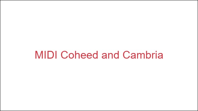 MIDI Coheed and Cambria