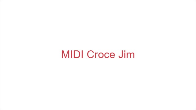 MIDI Croce Jim