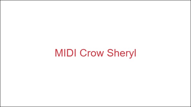 MIDI Crow Sheryl