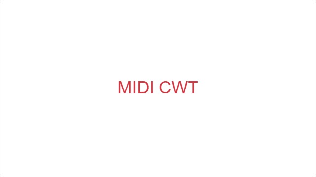 MIDI CWT