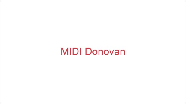 MIDI Donovan