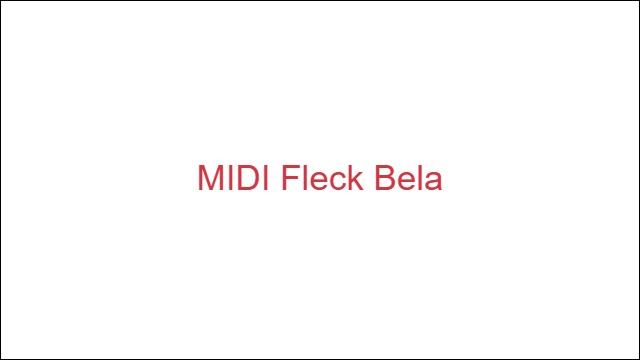 MIDI Fleck Bela