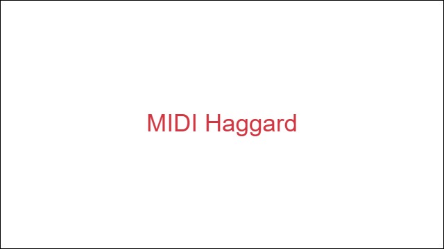 MIDI Haggard