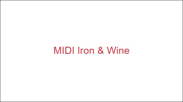 MIDI Iron & Wine