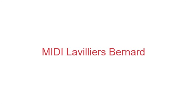 MIDI Lavilliers Bernard