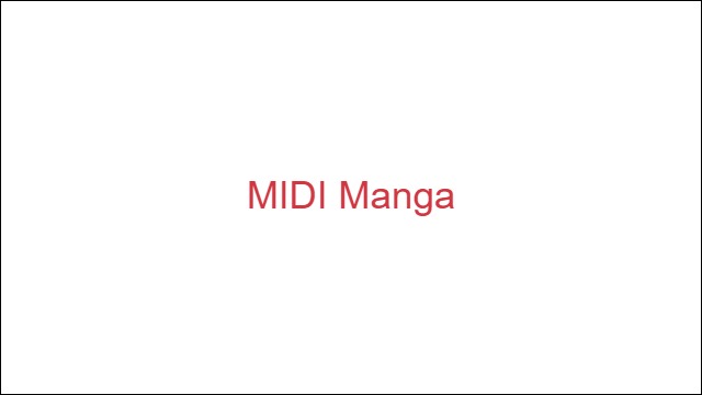 MIDI Manga