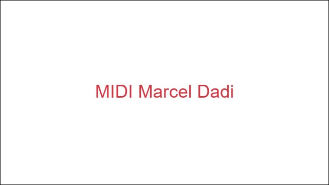 MIDI Marcel Dadi