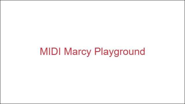 MIDI Marcy Playground