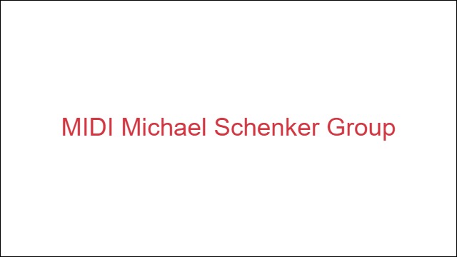 MIDI Michael Schenker Group