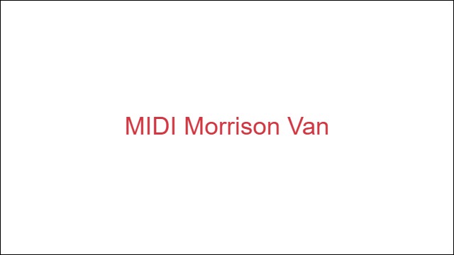 MIDI Morrison Van