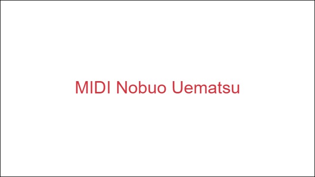 MIDI Nobuo Uematsu