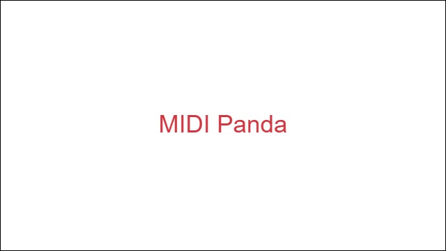 MIDI Panda