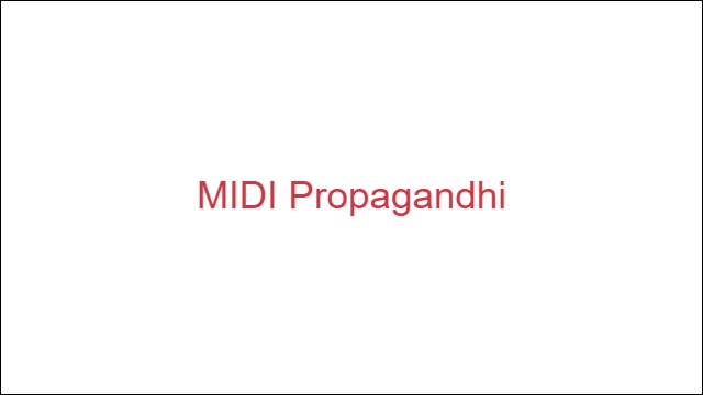 MIDI Propagandhi