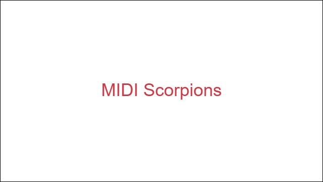 MIDI Scorpions
