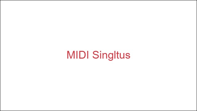 MIDI Singltus