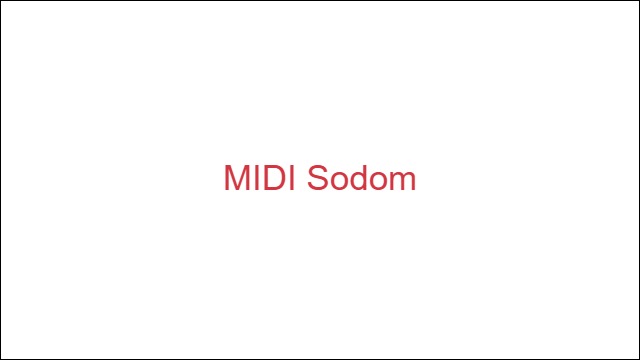 MIDI Sodom