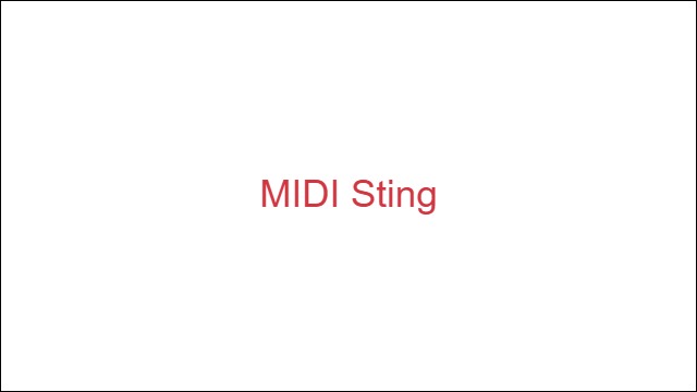MIDI Sting