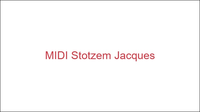 MIDI Stotzem Jacques