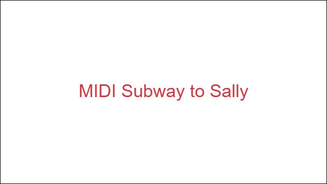 MIDI Subway to Sally