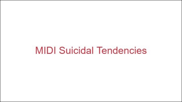 MIDI Suicidal Tendencies