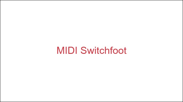 MIDI Switchfoot
