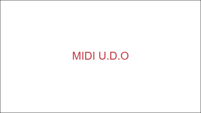 MIDI U.D.O
