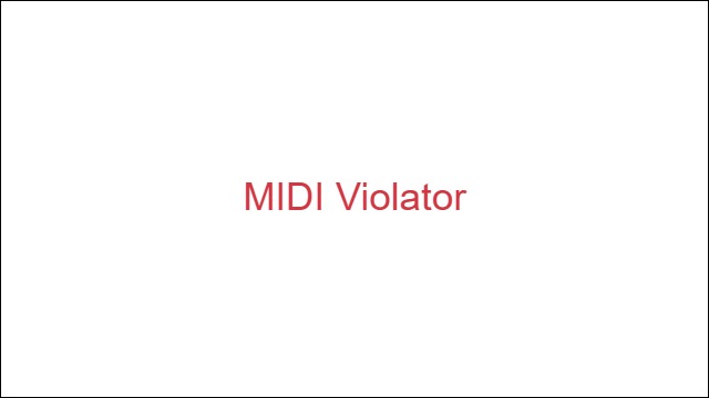 MIDI Violator