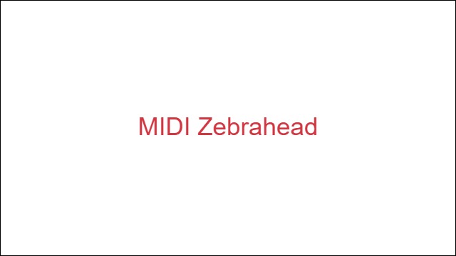 MIDI Zebrahead