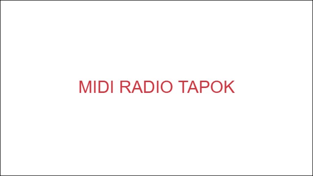 MIDI RADIO TAPOK
